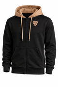 Sudadera Con Cierre y Capucha